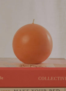 Moreton Eco Ball Candle - Orange - Peppermayo US