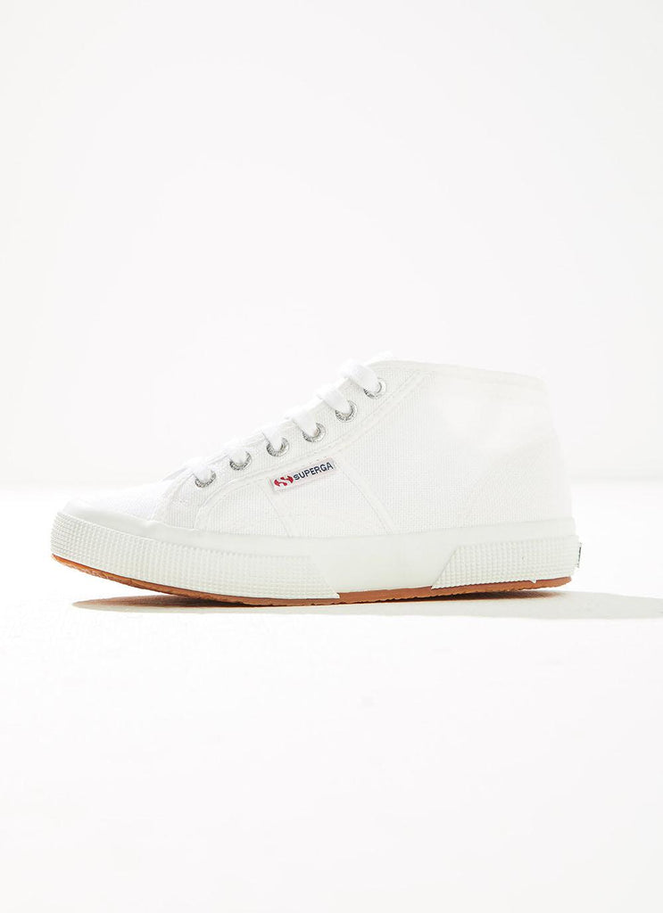 2754 Cotu Mid Sneaker - White - Peppermayo US