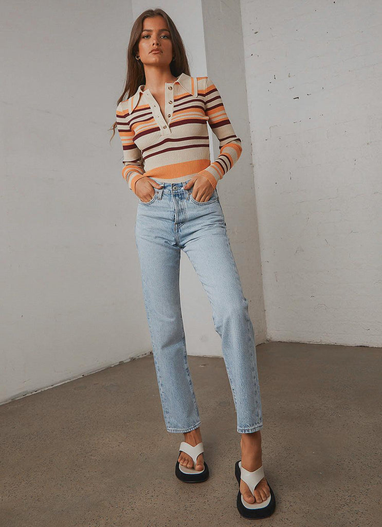 Wedgie Straight Jeans - Montgomery Baked - Peppermayo US