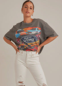Ford Nationals 99 Tee - Washed Black - Peppermayo US