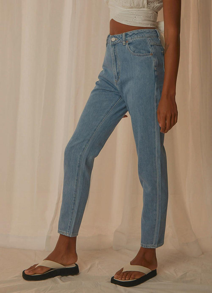 A 94 High Slim Jeans - Floretta - Peppermayo US