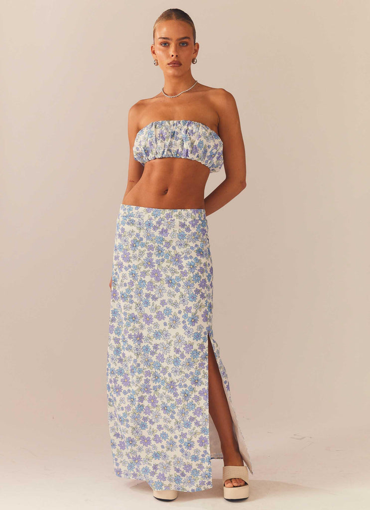 Frolicking In The Forest Maxi Skirt - Daisy Chain - Peppermayo US
