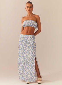 Frolicking In The Forest Maxi Skirt - Daisy Chain - Peppermayo US