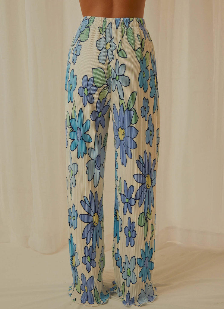 90s Muse Pants - Blue Blossom - Peppermayo US