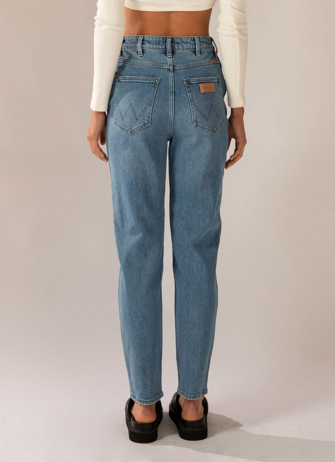 Mom cropped, High Waisted & Rolled Jeans – Peppermayo US