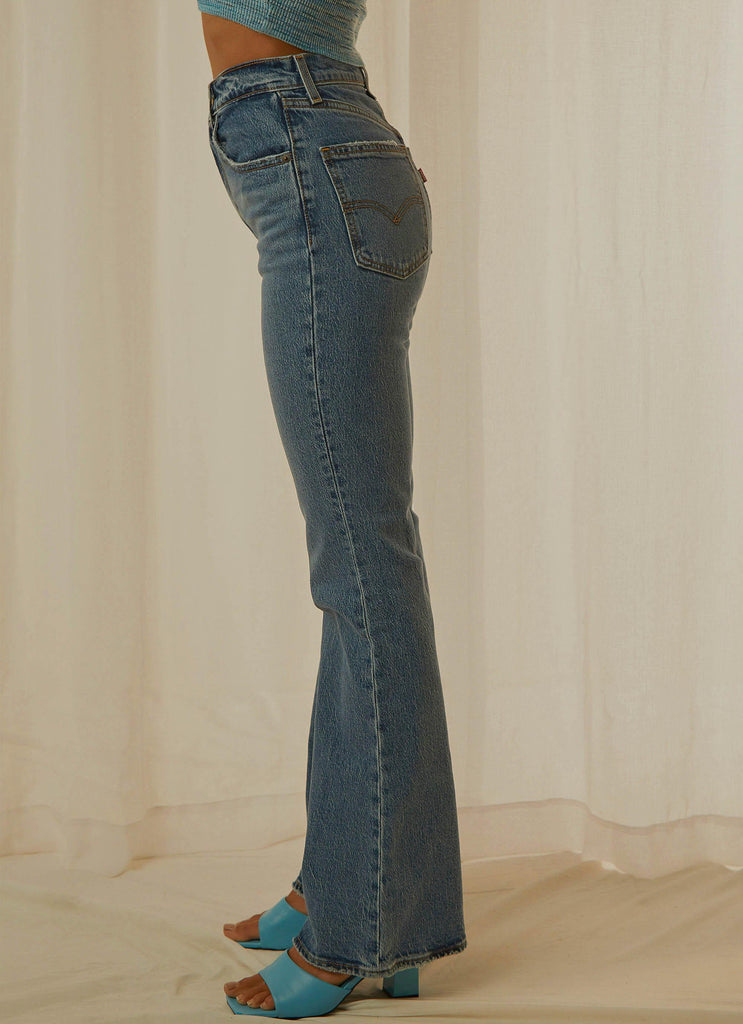 70s High Flare Jeans - Sonoma Walks - Peppermayo US