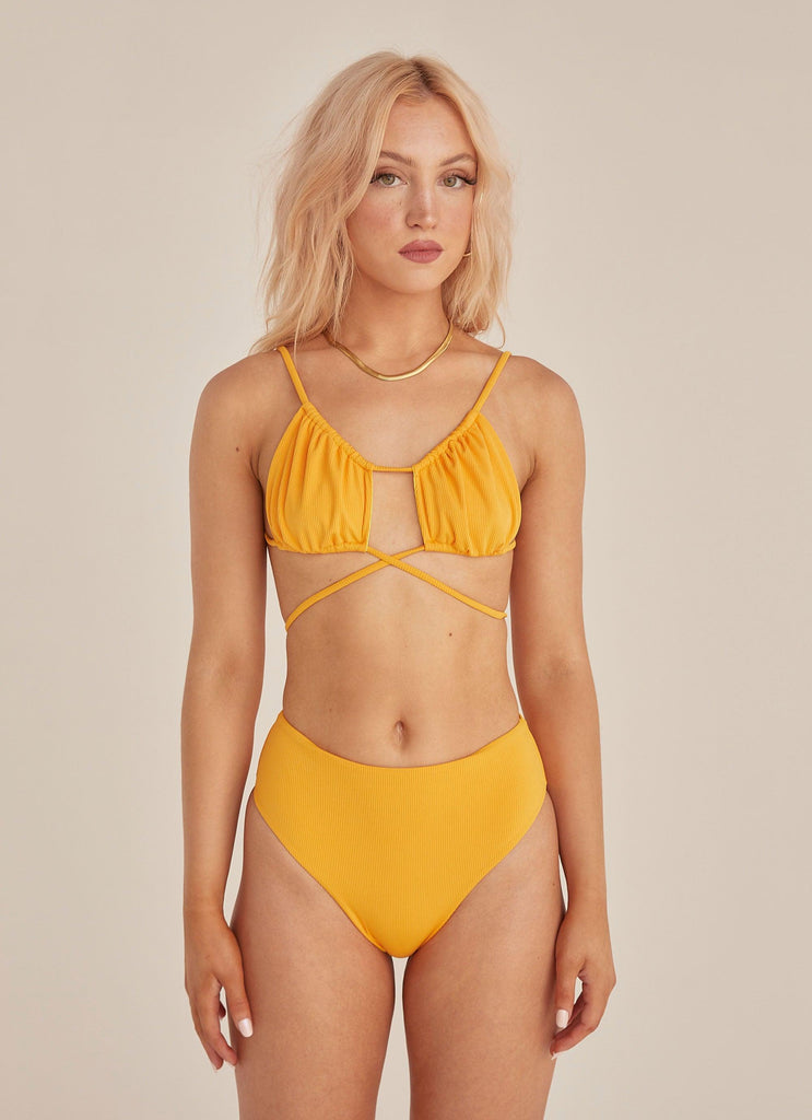 Paradise City Bikini Bottom - Summer Mango - Peppermayo US