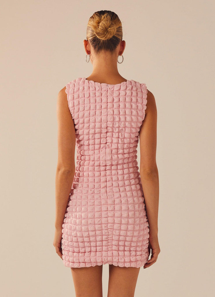 Perfect Day Mini Dress - Pink Crush - Peppermayo US