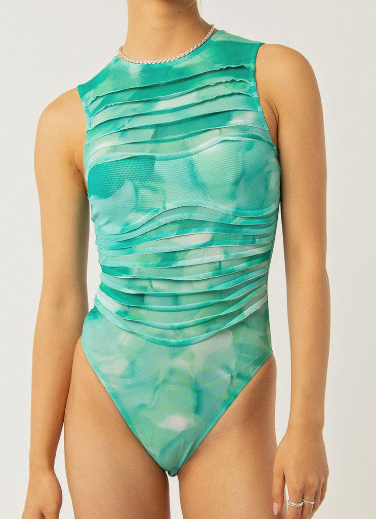 Cool Down Tie Dye Bodysuit - Amazon - Peppermayo US