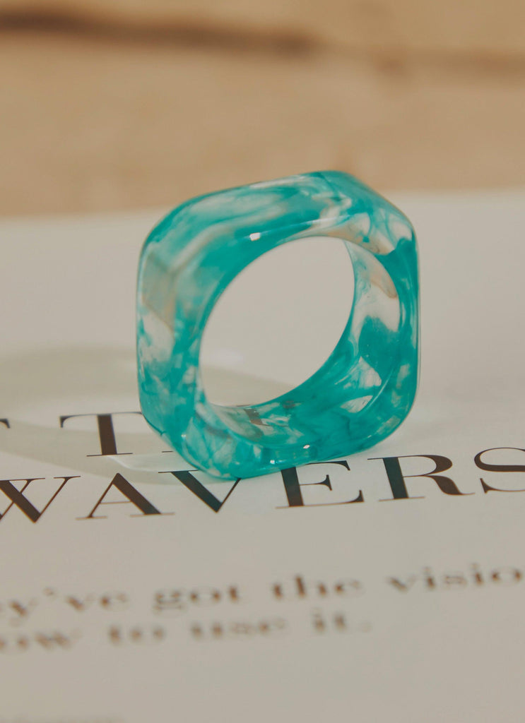 Perspective Ring - Teal - Peppermayo US
