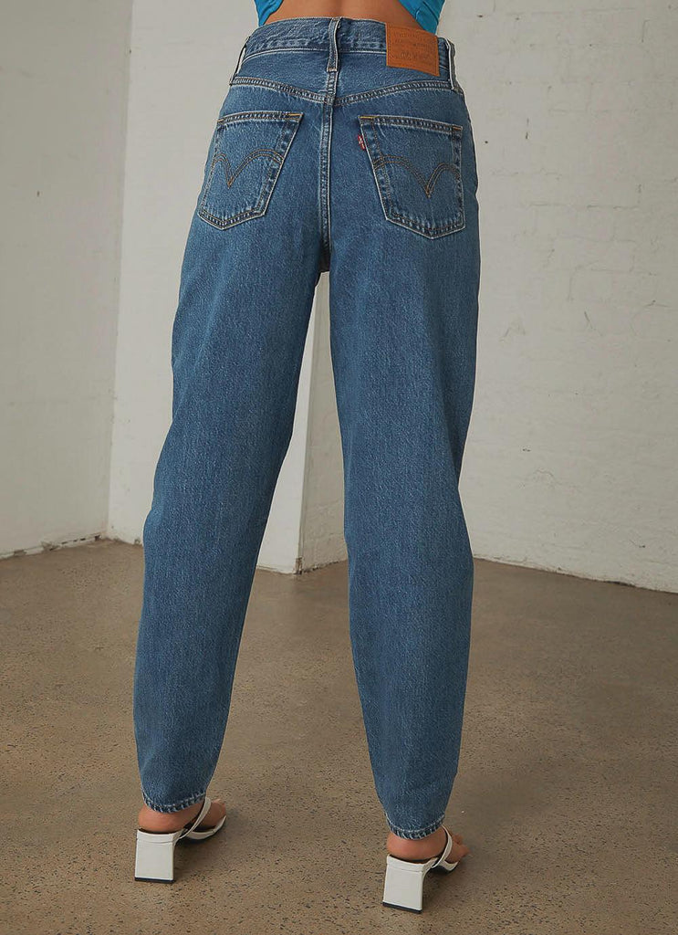 High Loose Taper Jeans - Hold my purse - Peppermayo US