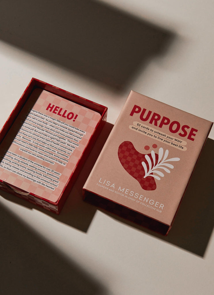 Purpose Card Deck - Multi - Peppermayo US