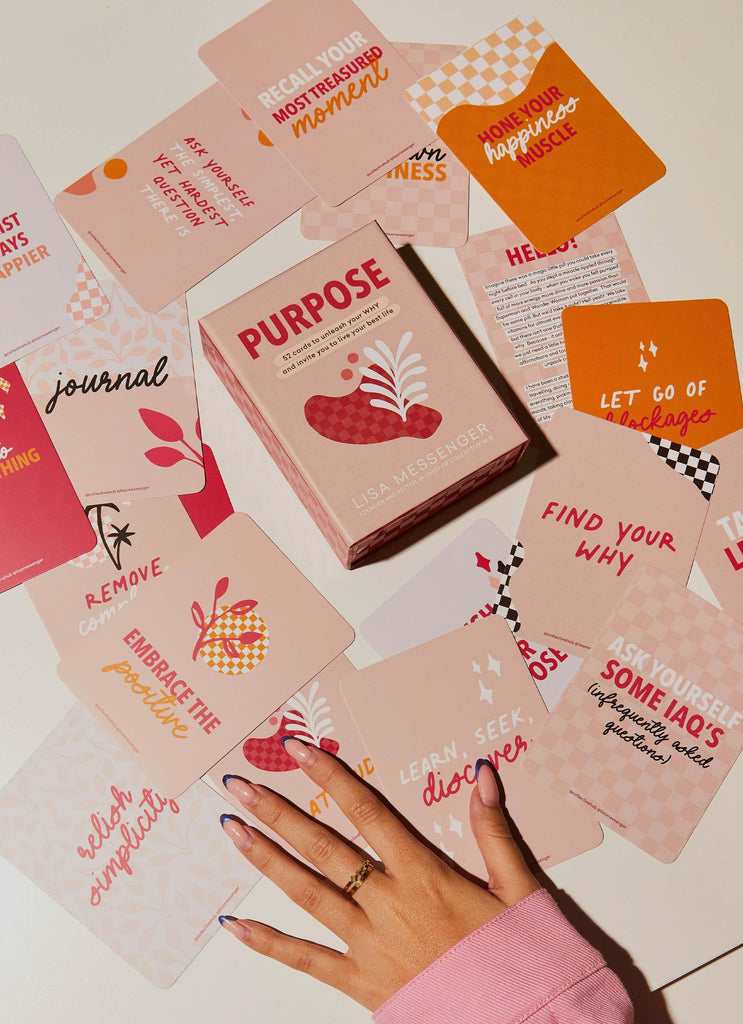 Purpose Card Deck - Multi - Peppermayo US