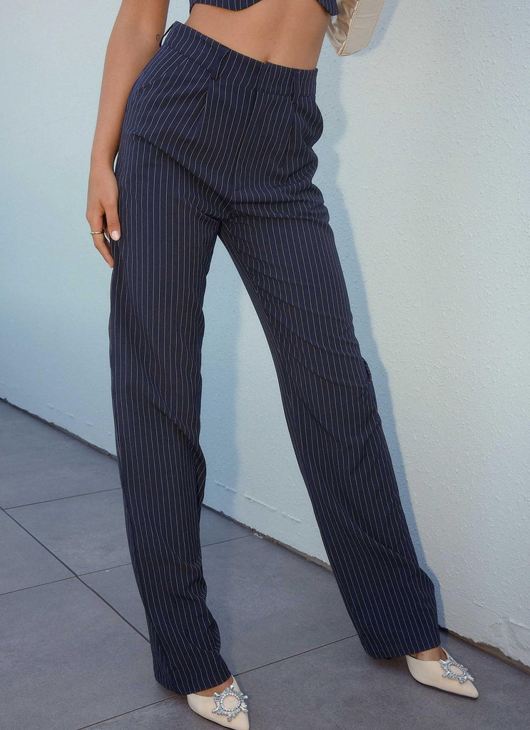 West L.A Suit Pants - Pinstripe - Peppermayo US