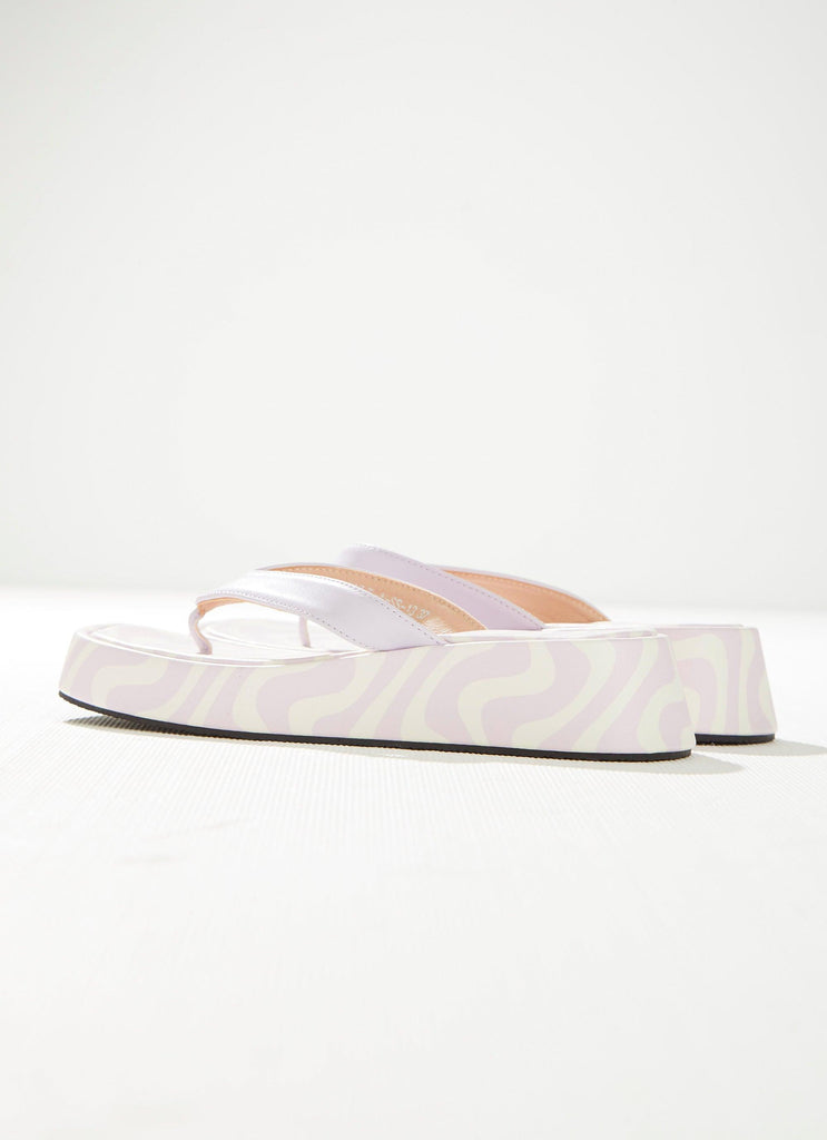 Minelli Sandals - Lilac Wave - Peppermayo US