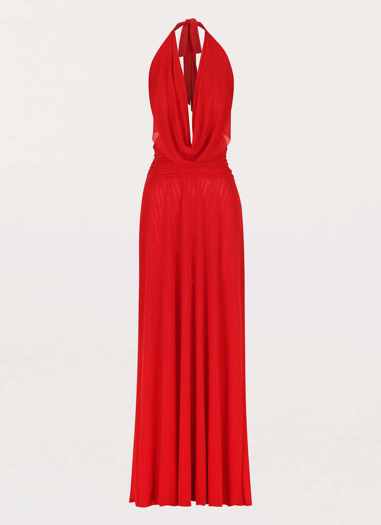 Cherry Red Dress – MILAN