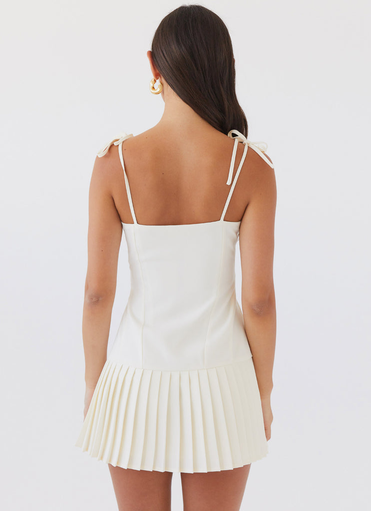 Love Seeker Corset Mini Dress - Ivory Peppermayo US Love Seeker Corset Mini Dress - Ivory Peppermayo US