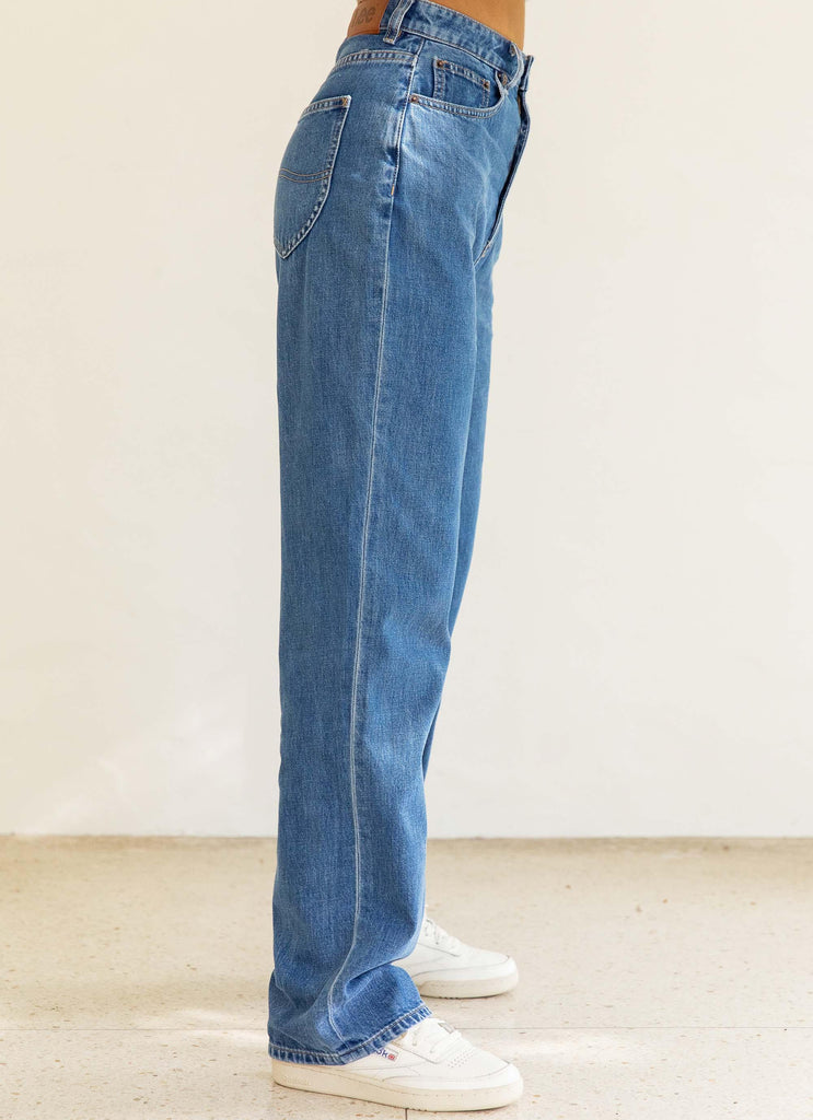 High Baggy Jean - Future Blue - Peppermayo US
