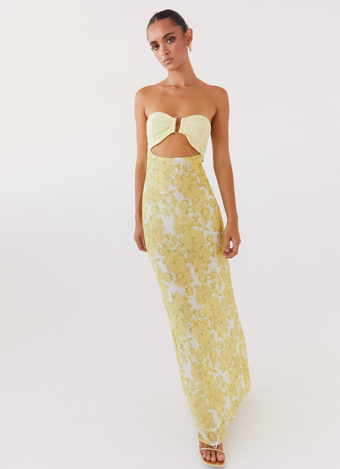 Tropicana Maxi Dress - Daffodil