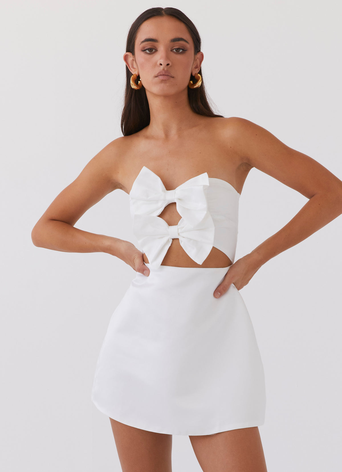 Girl Crush Bow Mini Dress