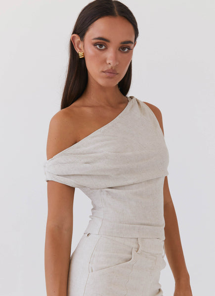 One Shoulder Tank Top – Marissa Collections