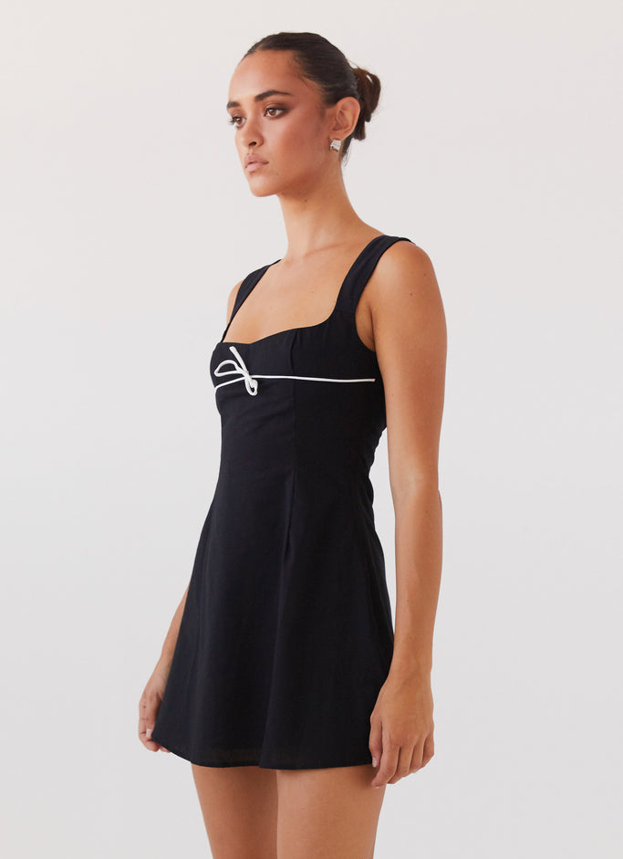 Cadence Mini Dress - Black