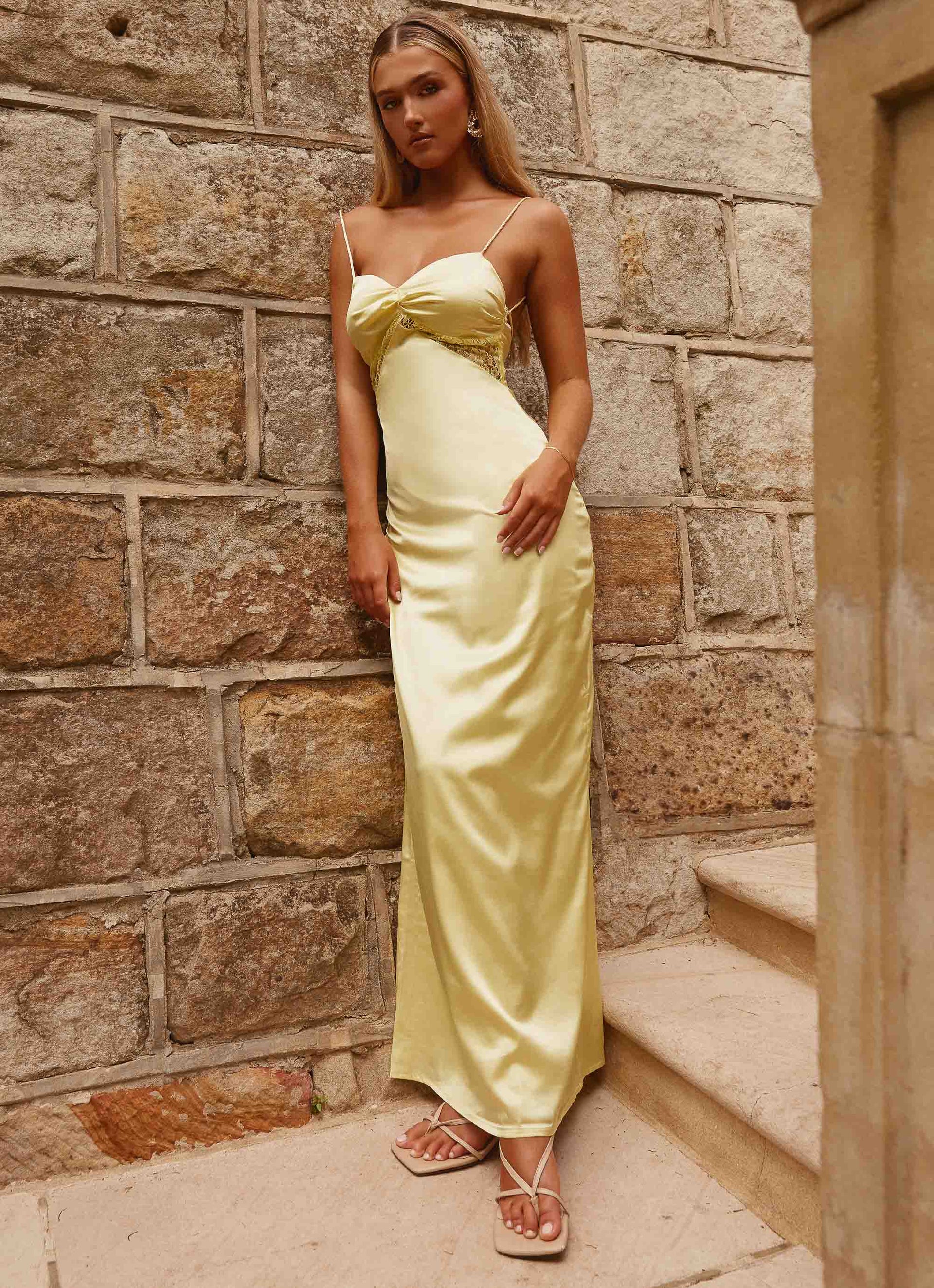 dream sight lace satin maxi dress Quantity:2.5 Yards Length 128cmHip 95cmBust 76cmWaist Loose Linen Dress halter neck bodycon midi dress