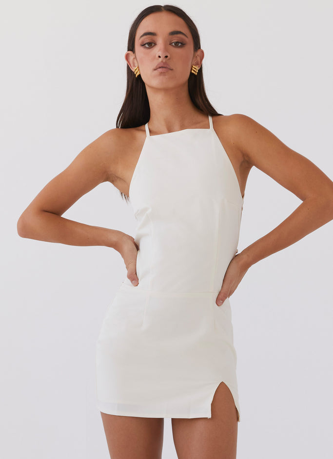 Monique Mini Dress - Ivory