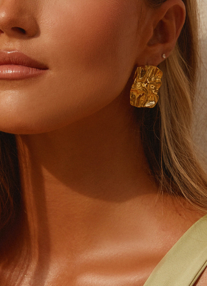 Mikaela Earrings - Gold