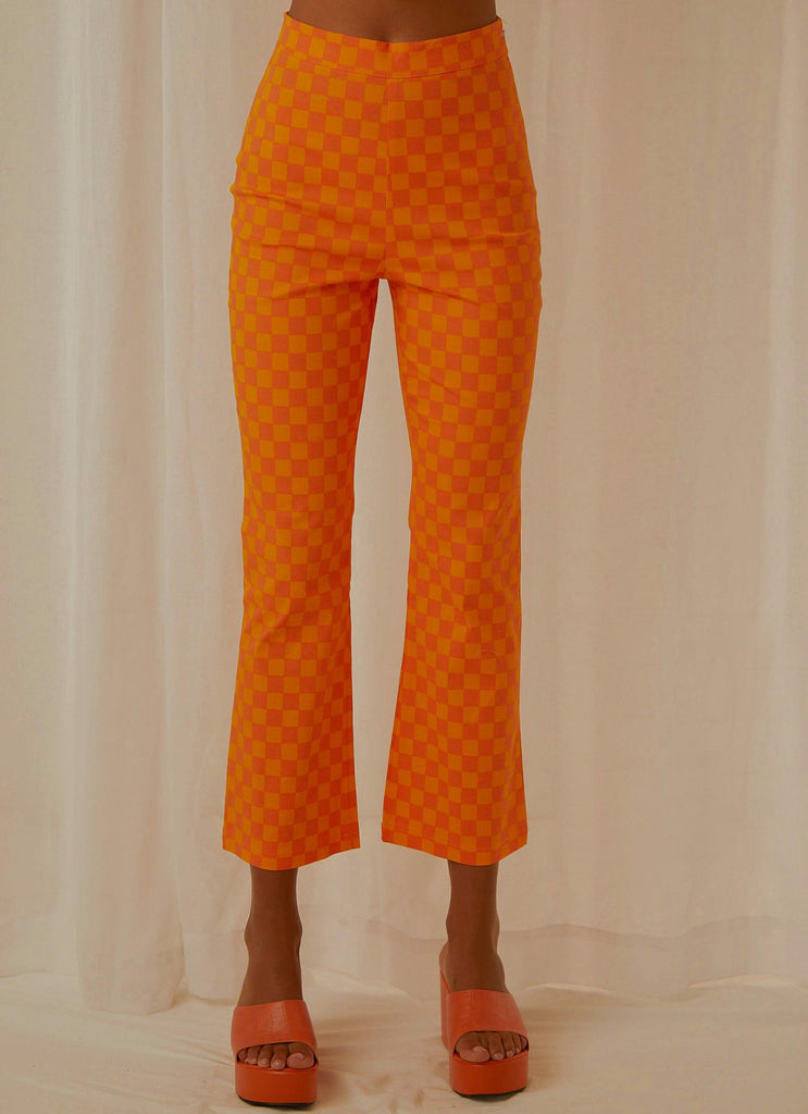Runway Show Pants - Bright Orange - Peppermayo US
