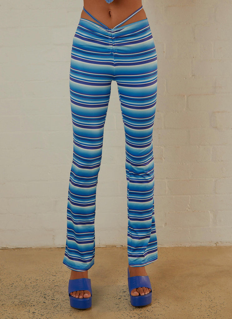 Take A Trip Pants - Blue Stripe - Peppermayo US