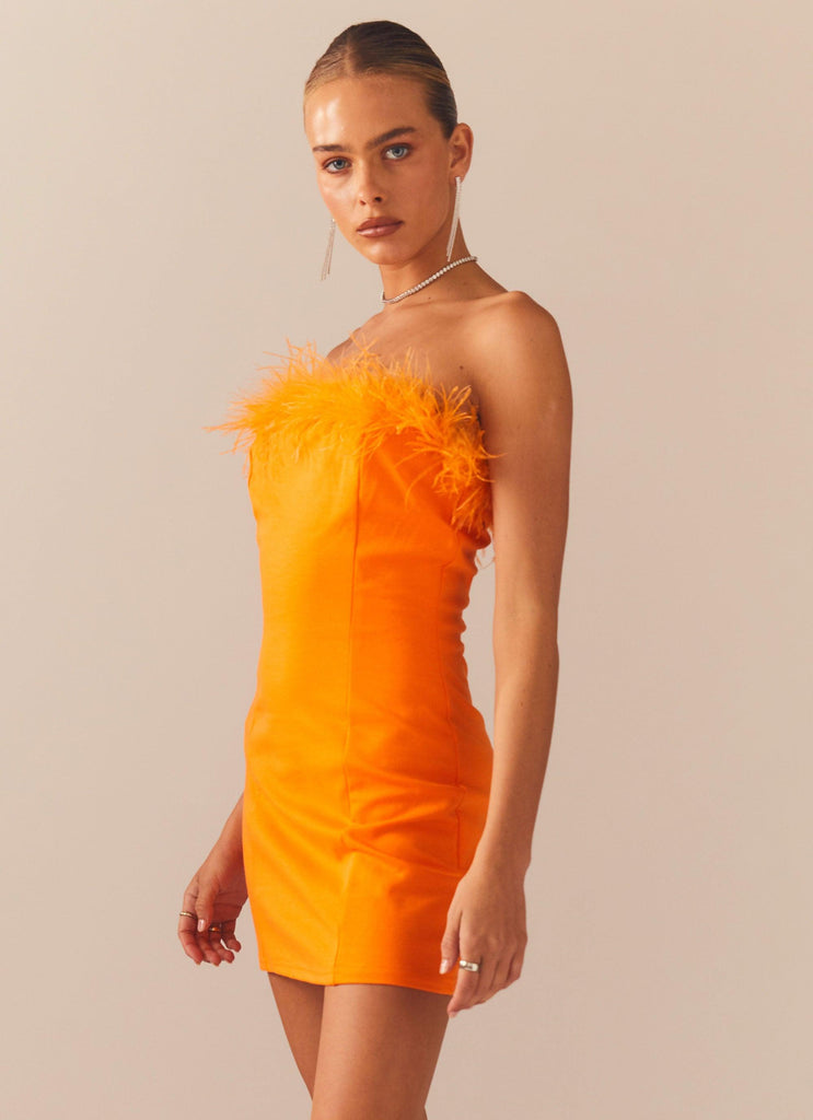 Starlight Dancer Dress - Tangerine - Peppermayo US