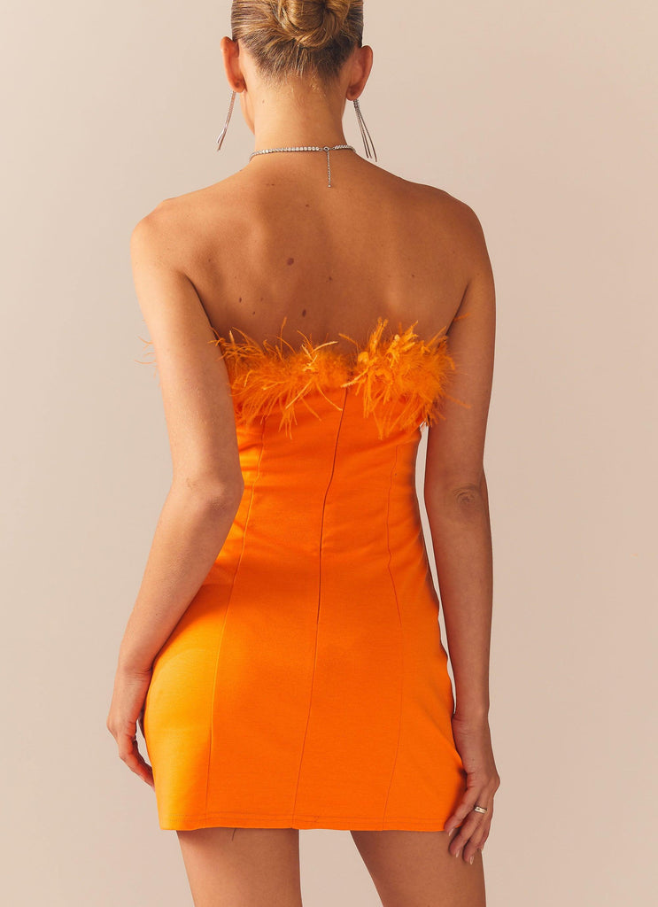 Starlight Dancer Dress - Tangerine - Peppermayo US