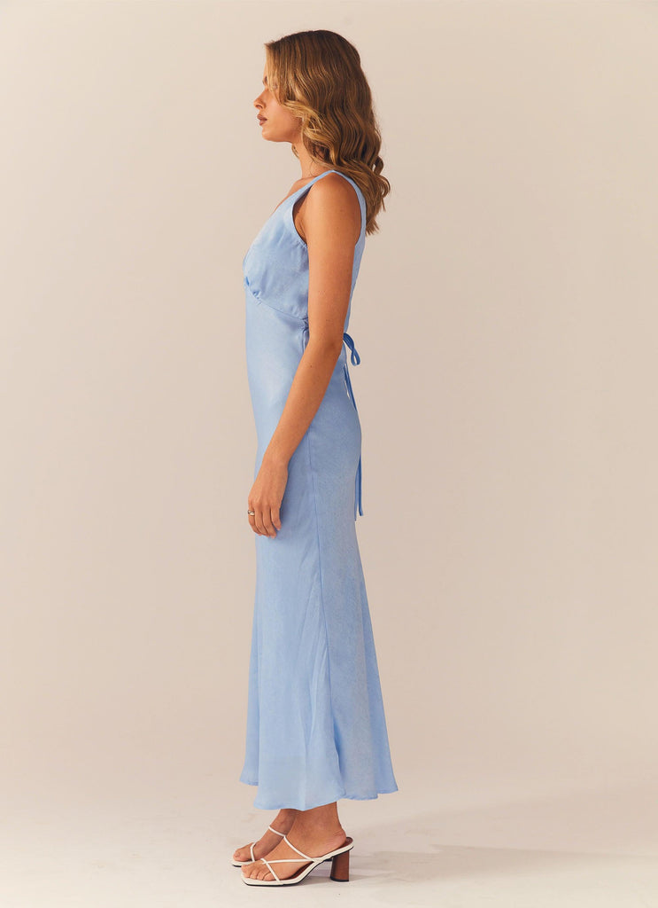 Loren Maxi Dress - Blue - Peppermayo US