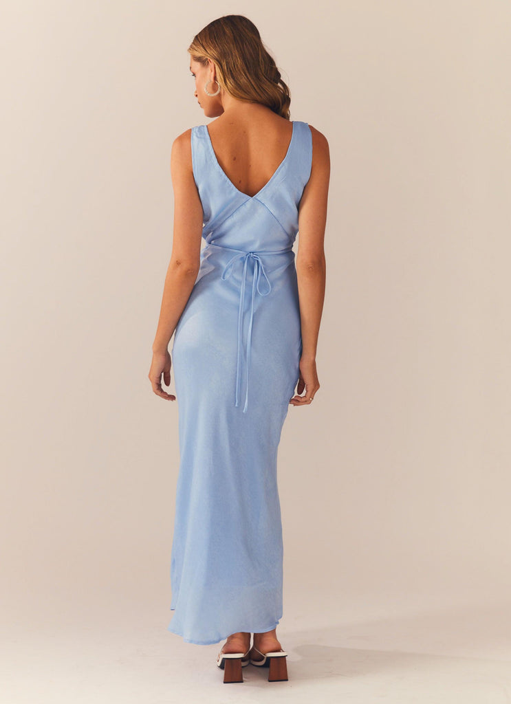 Loren Maxi Dress - Blue - Peppermayo US