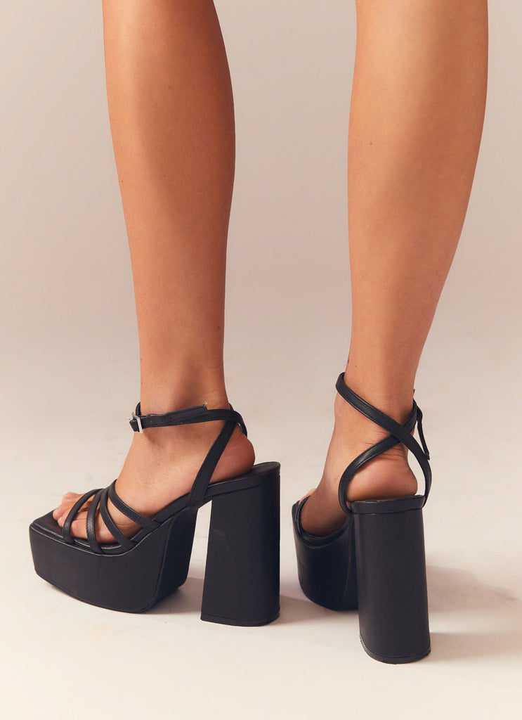 Vicenza Strappy Platform Heels | Anthropologie Japan - Women's Clothing,  Accessories & Home