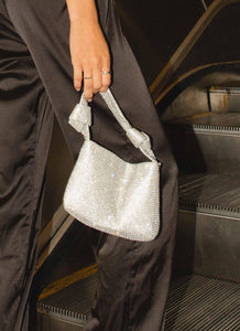 That's Hot! Glomesh Bag - Silver - Peppermayo US
