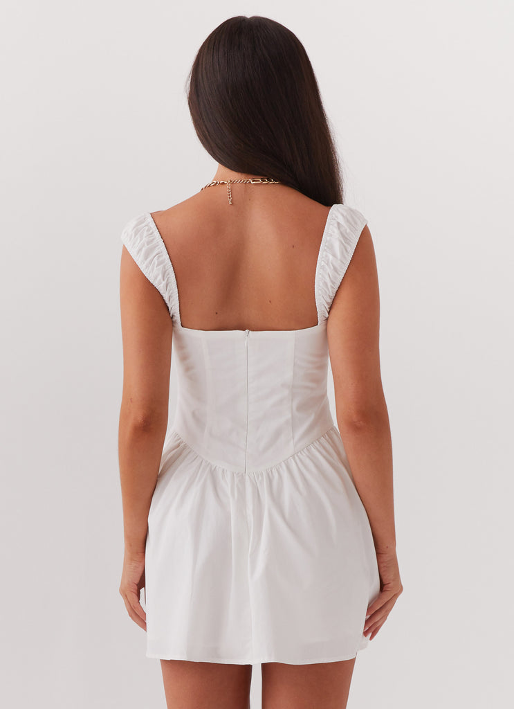 Rebel Heart Corset Dress - White – Peppermayo