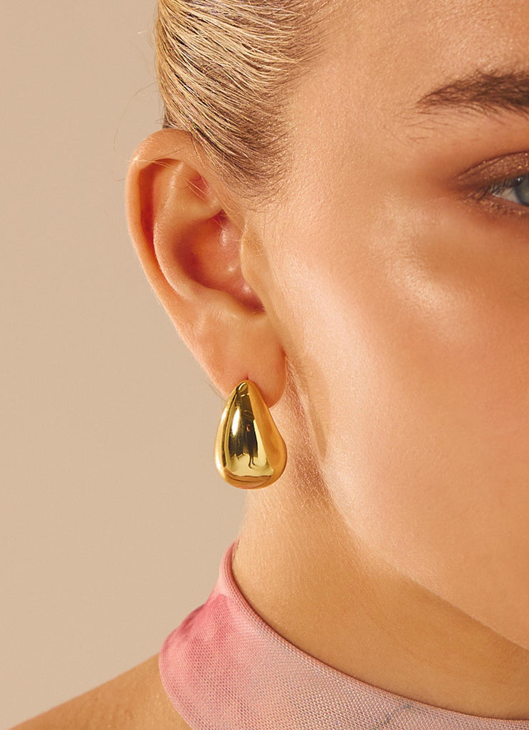 Big Energy Earrings - Gold - Peppermayo US