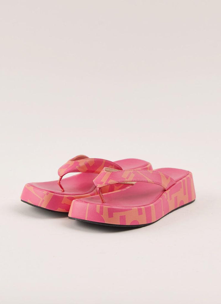 Minelli Sandals - Sunset Geo - Peppermayo US