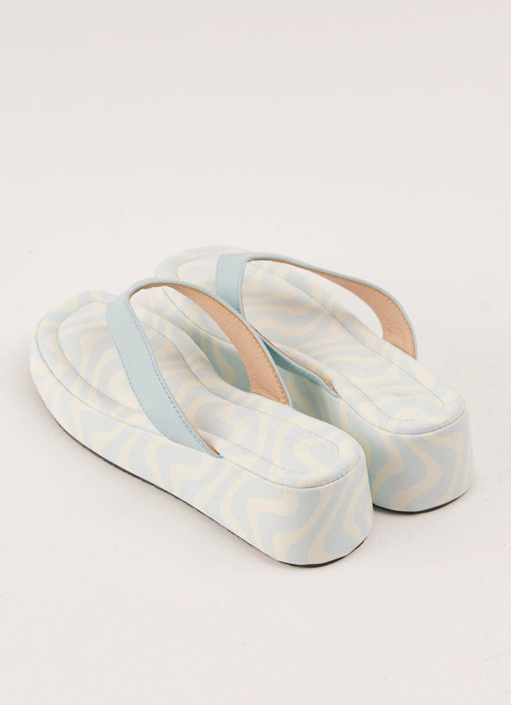 Minelli Sandals - Pastel Blue Wave - Peppermayo US