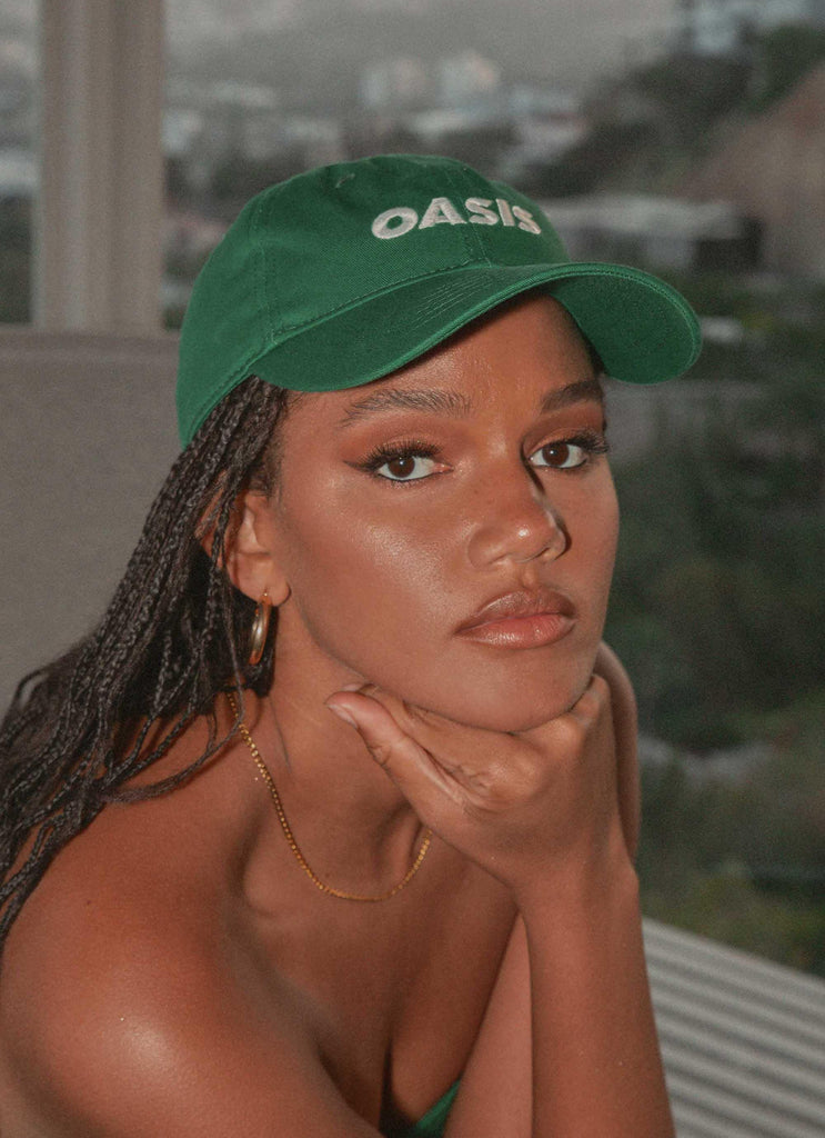 The Oasis Dad Cap - Military Green - Peppermayo US