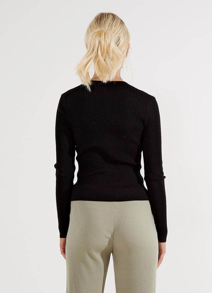 Nude Classic Knit - Black - Peppermayo US