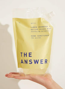 Hand Sanitiser - 1L - Lemon Ironbark & Native River Mint - Peppermayo US