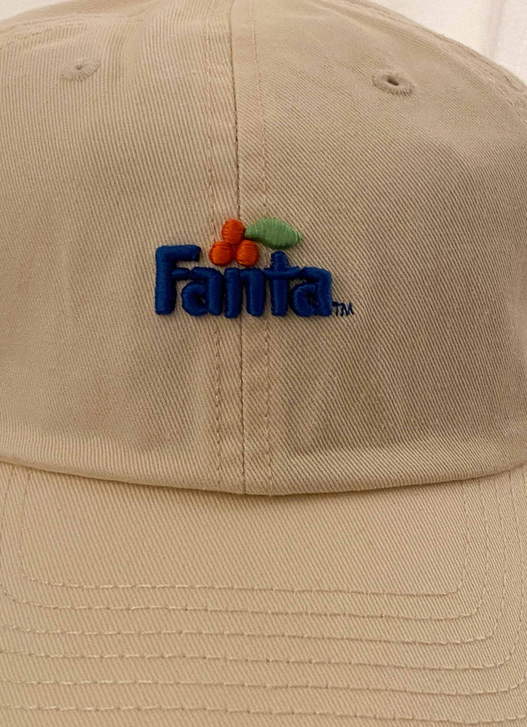 Fanta Micro Ball Park Cap - Off White - Peppermayo US