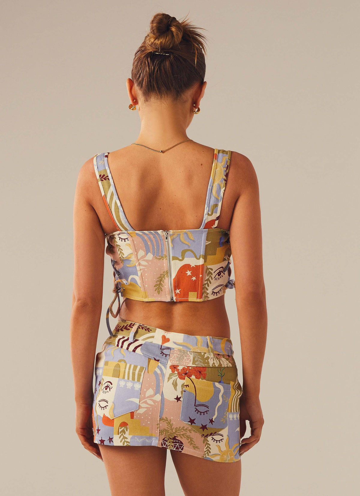 Giddy Up Denim Mini Skirt - Fantasy Muse - Peppermayo US