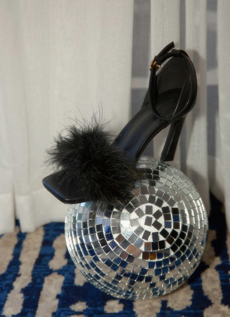 Disco Diva Heel - Black - Peppermayo US