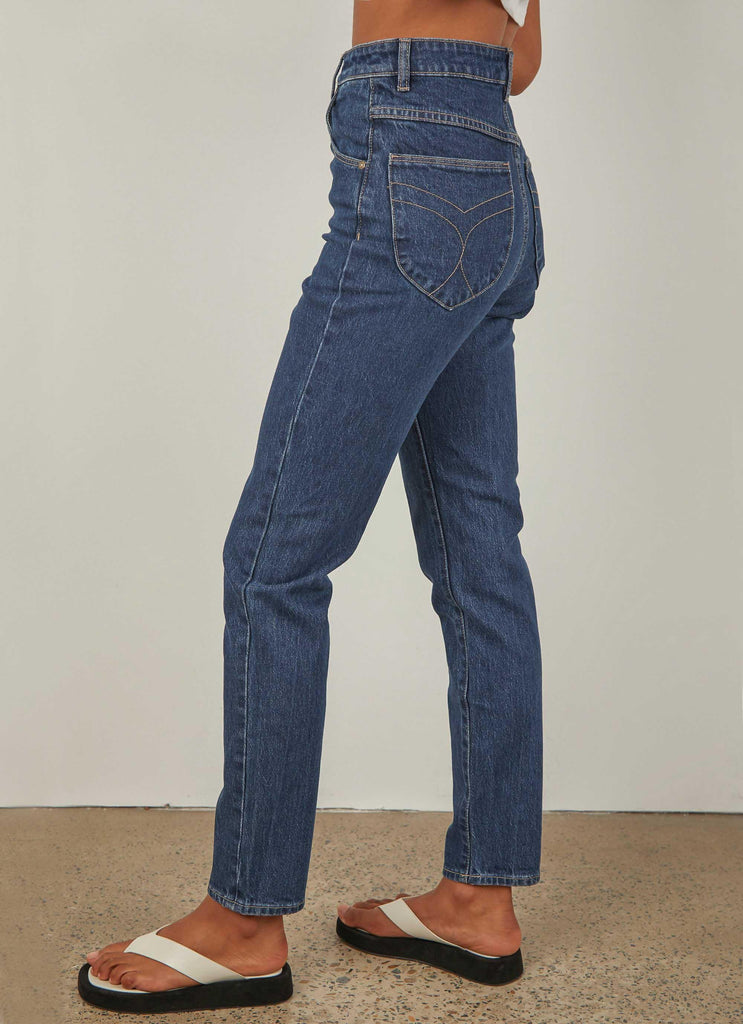 Dusters Jean - Eco Ruby Blue - Peppermayo US