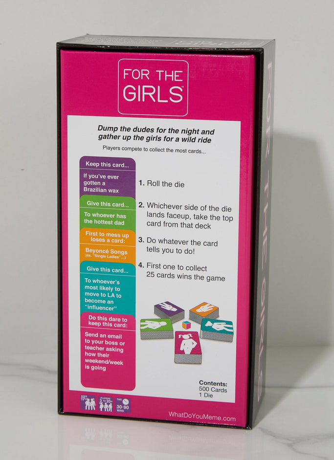 For The Girls Card Game - Multi