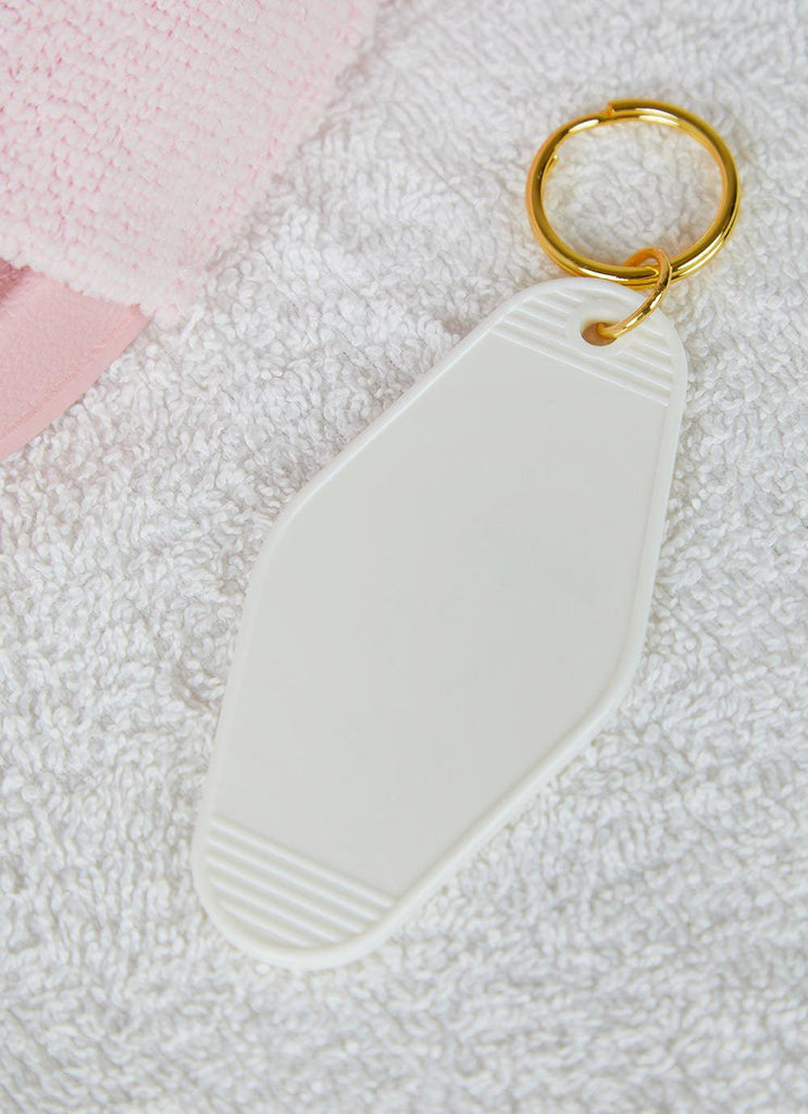 Room 115 Keyring - White - Peppermayo US